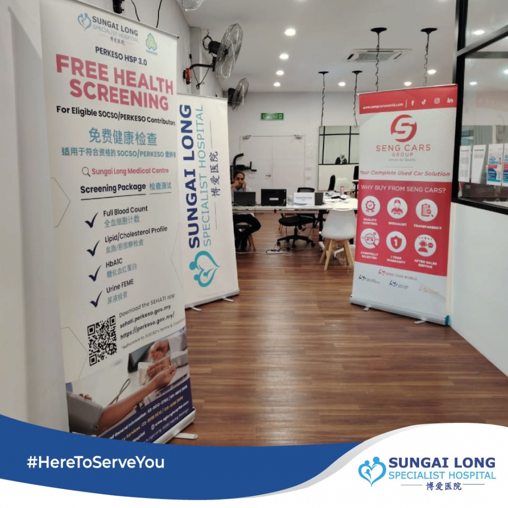 Seng Cars PERKESO on-site Screening