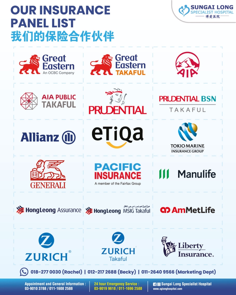 Our Insurance Panel List