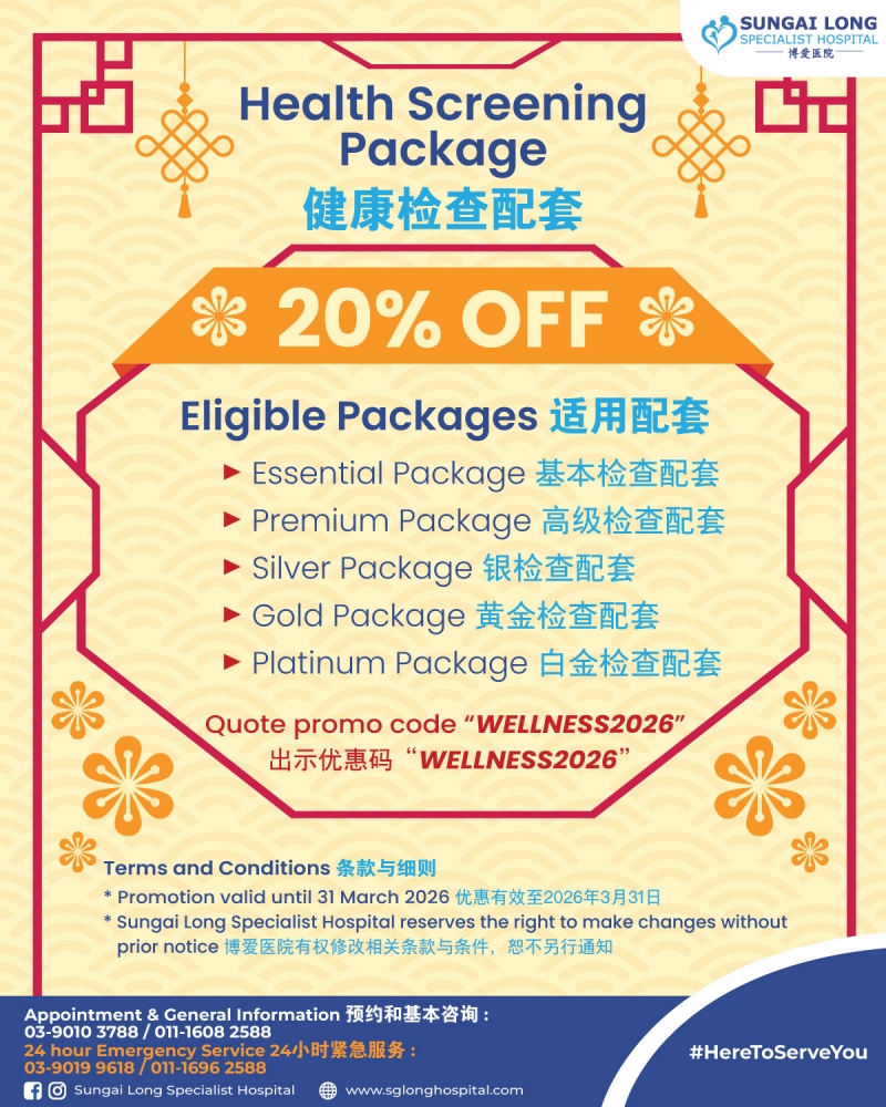 Health Screening Package Promotion